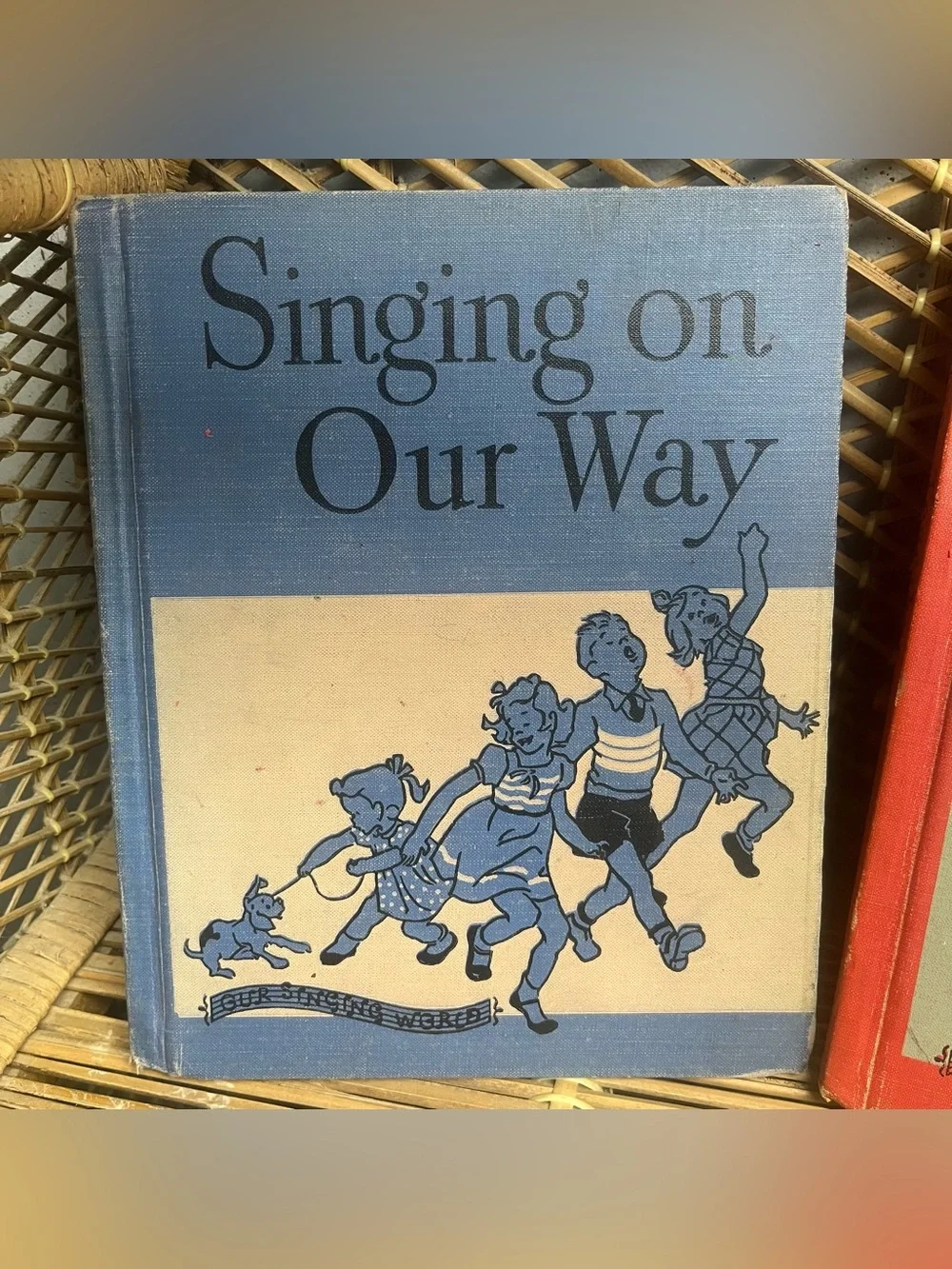 Singing Together Vintage Children’s Music Song Books Hardcover 1951 Ginn Bundle